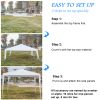 10''x10'' Patio Party Wedding Tent Canopy Heavy duty Gazebo Pavilion Event Outdoor